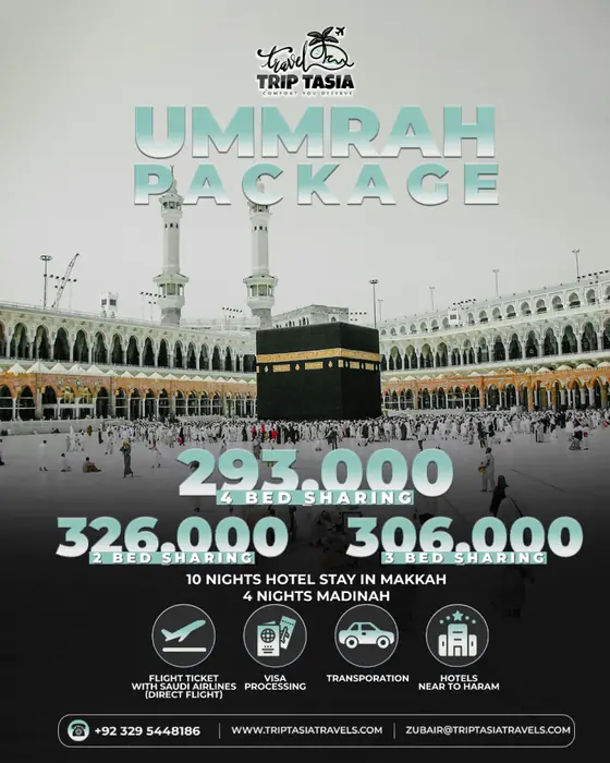 Trip Tasia Umrah package poster
